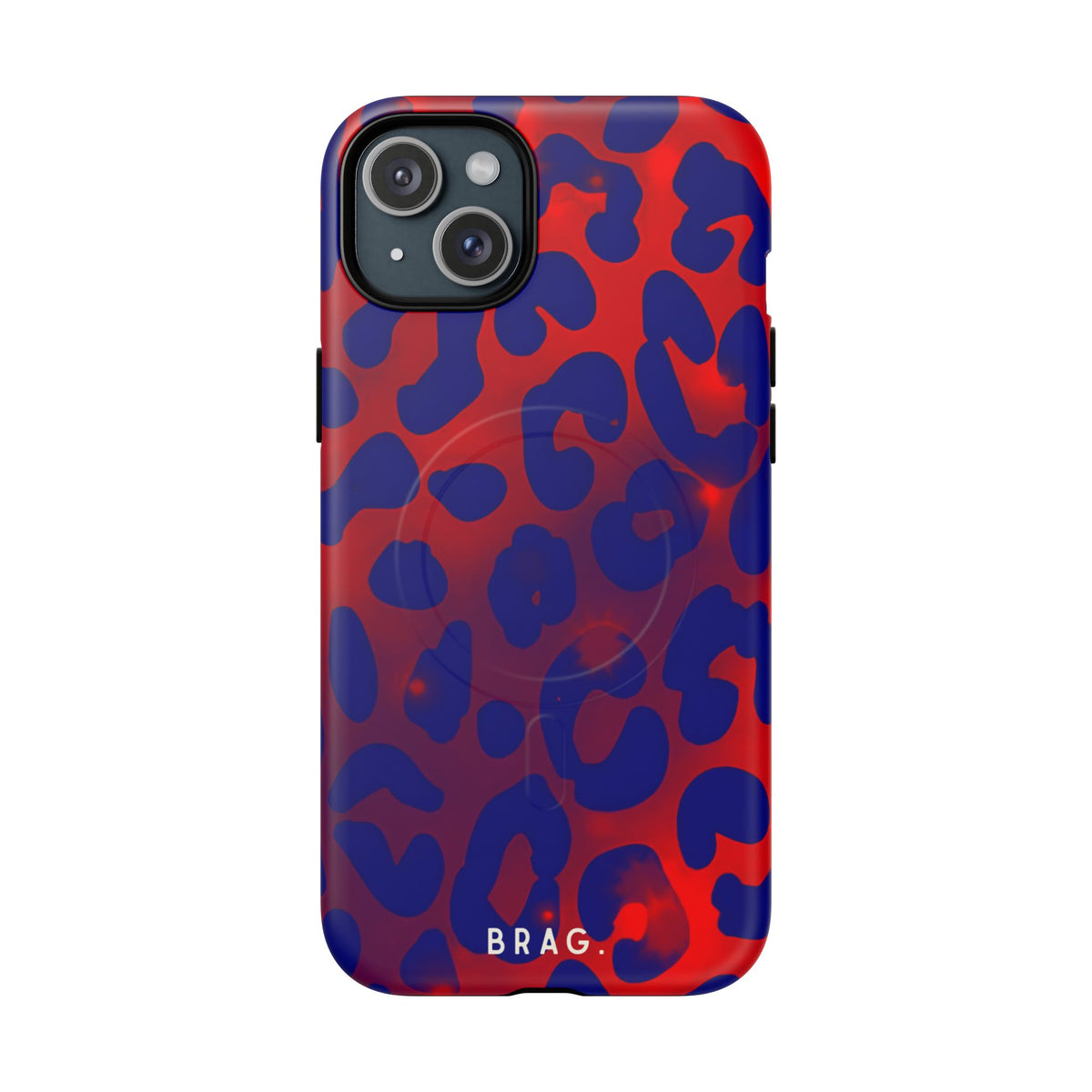 Electric Blue MagSafe Tough Phone Case — Magnetic Protective Cover
