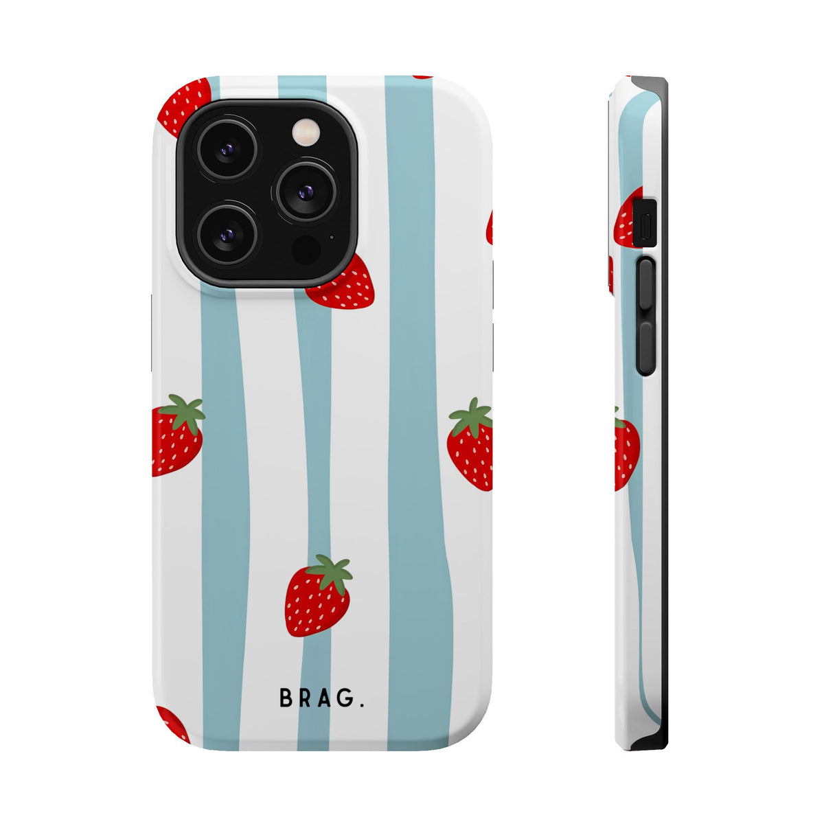 Berry Bloom Magnetic Impact-Resistant Phone Case