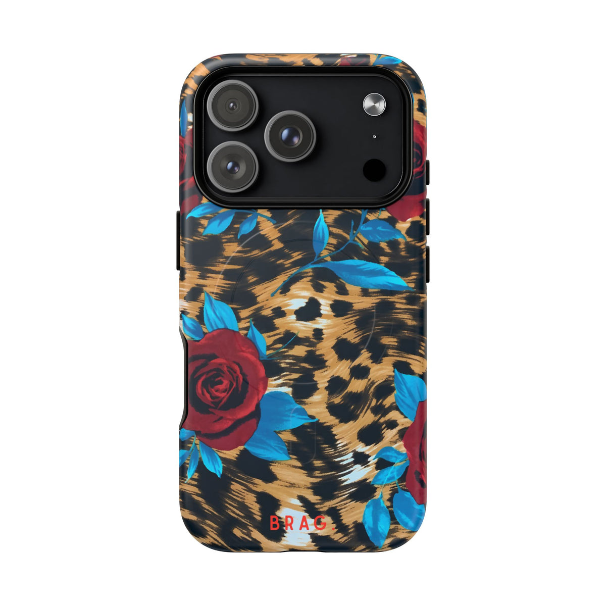 Wild Rose MagSafe Tough Phone Case — Magnetic Protective Cover