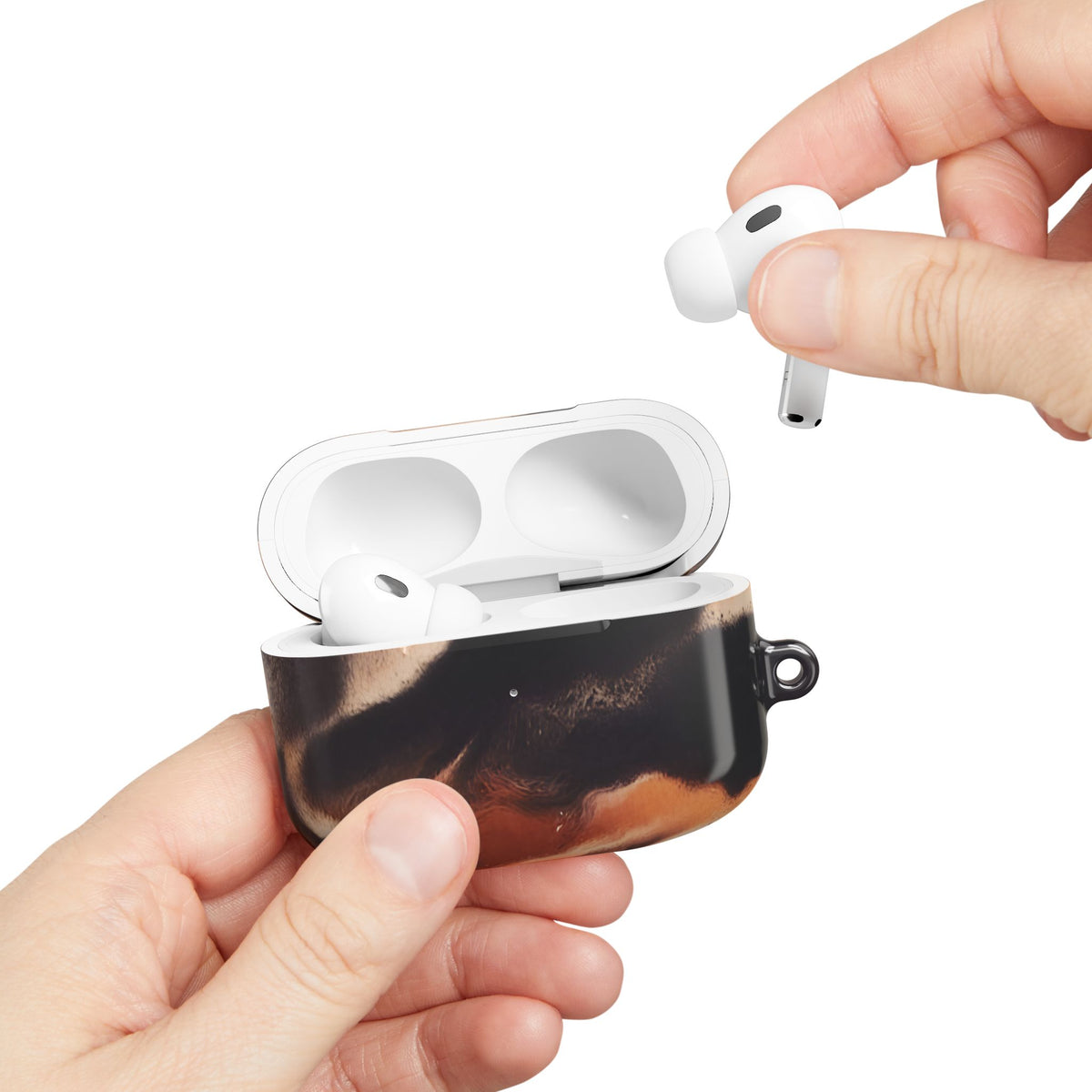 Gold Leaf AirPod Case – Slim Protective Charging Case