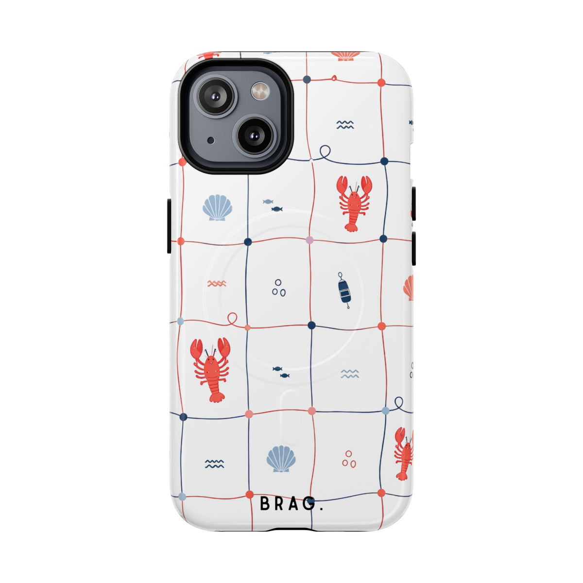 Lobster Cafe MagSafe Tough Phone Case — Magnetic Protective Cover