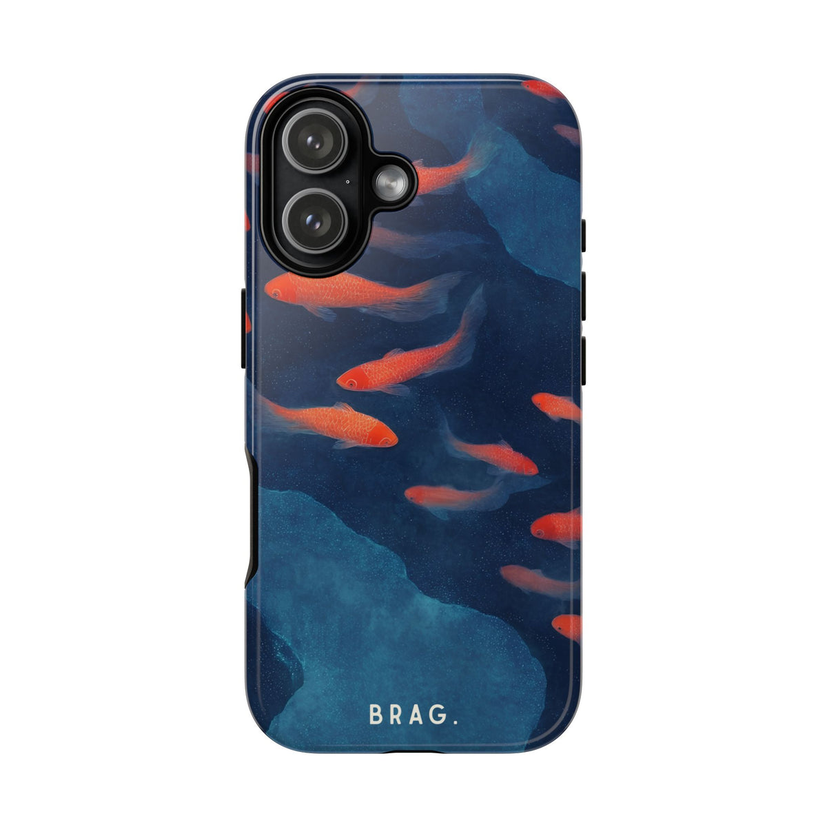 Midnight Swim Tough Phone Case – Shockproof Protective iPhone Cover