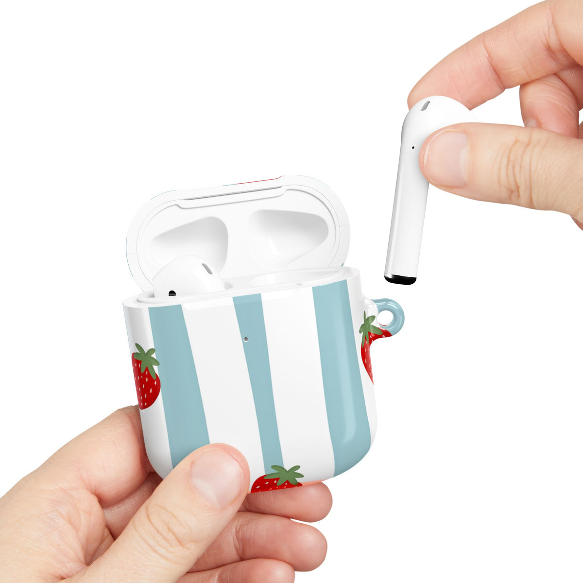Berry Bloom AirPod Case – Slim Protective Charging Case