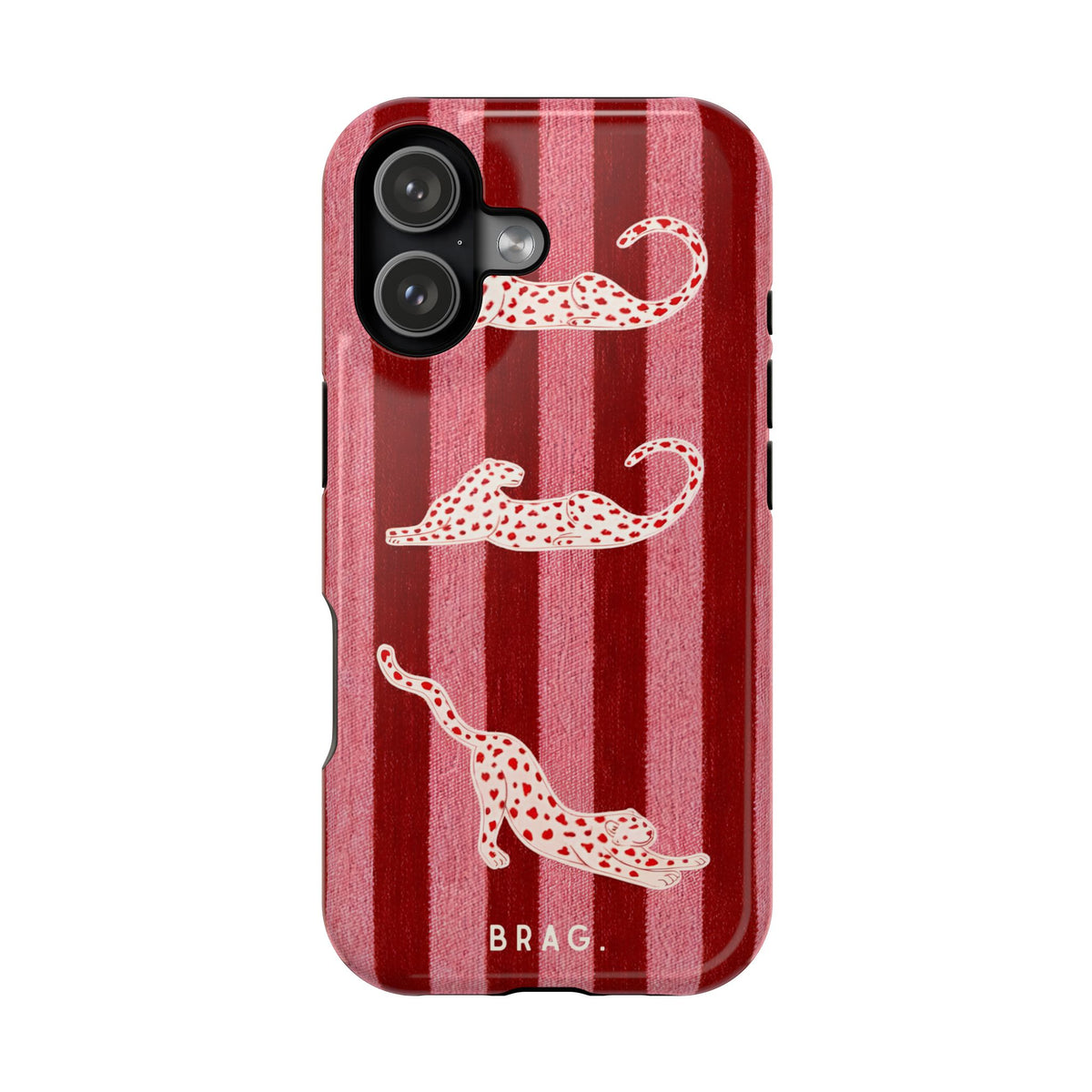 Pink Safari Magnetic Impact-Resistant Phone Case