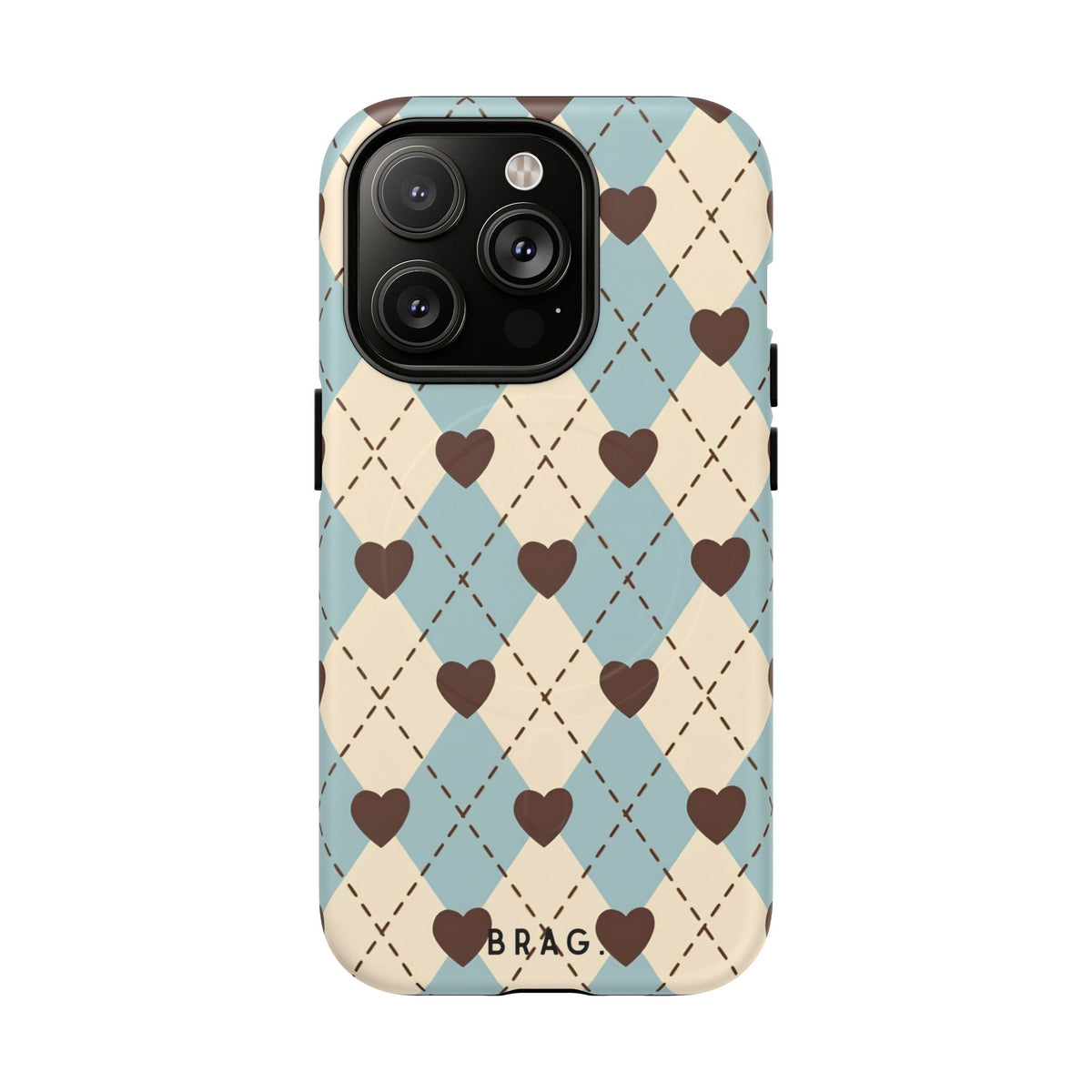 Sweetheart Plaid MagSafe Tough Phone Case — Magnetic Protective Cover