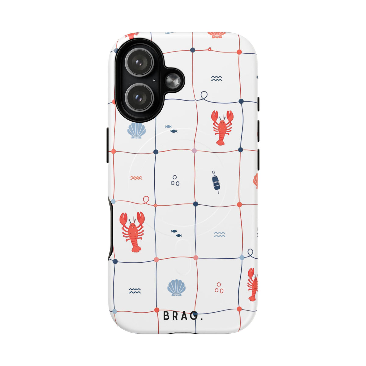 Lobster Cafe MagSafe Tough Phone Case — Magnetic Protective Cover