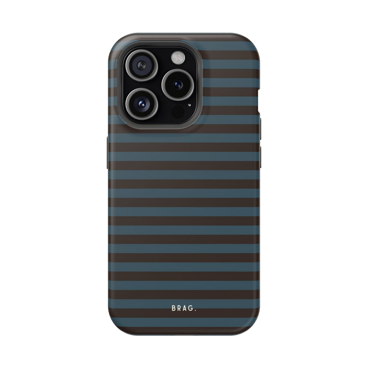 Seaside Stripe Magnetic Impact-Resistant Phone Case