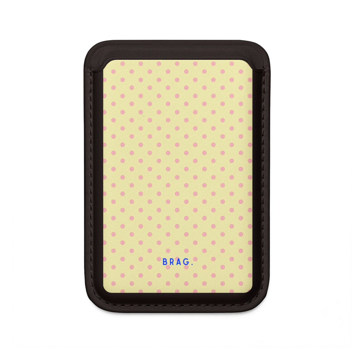 Butter Dots MagSafe Vegan Wallet — Slim Phone Card Holder