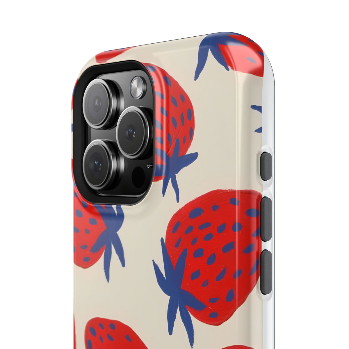 Strawberry Field Magnetic Impact-Resistant Phone Case