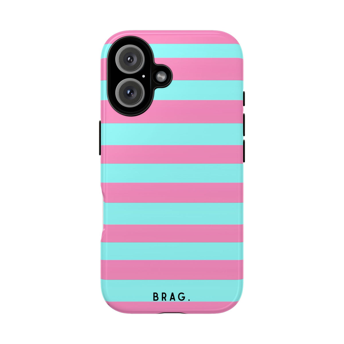 Taffy Stripe Tough Phone Case – Shockproof Protective iPhone Cover