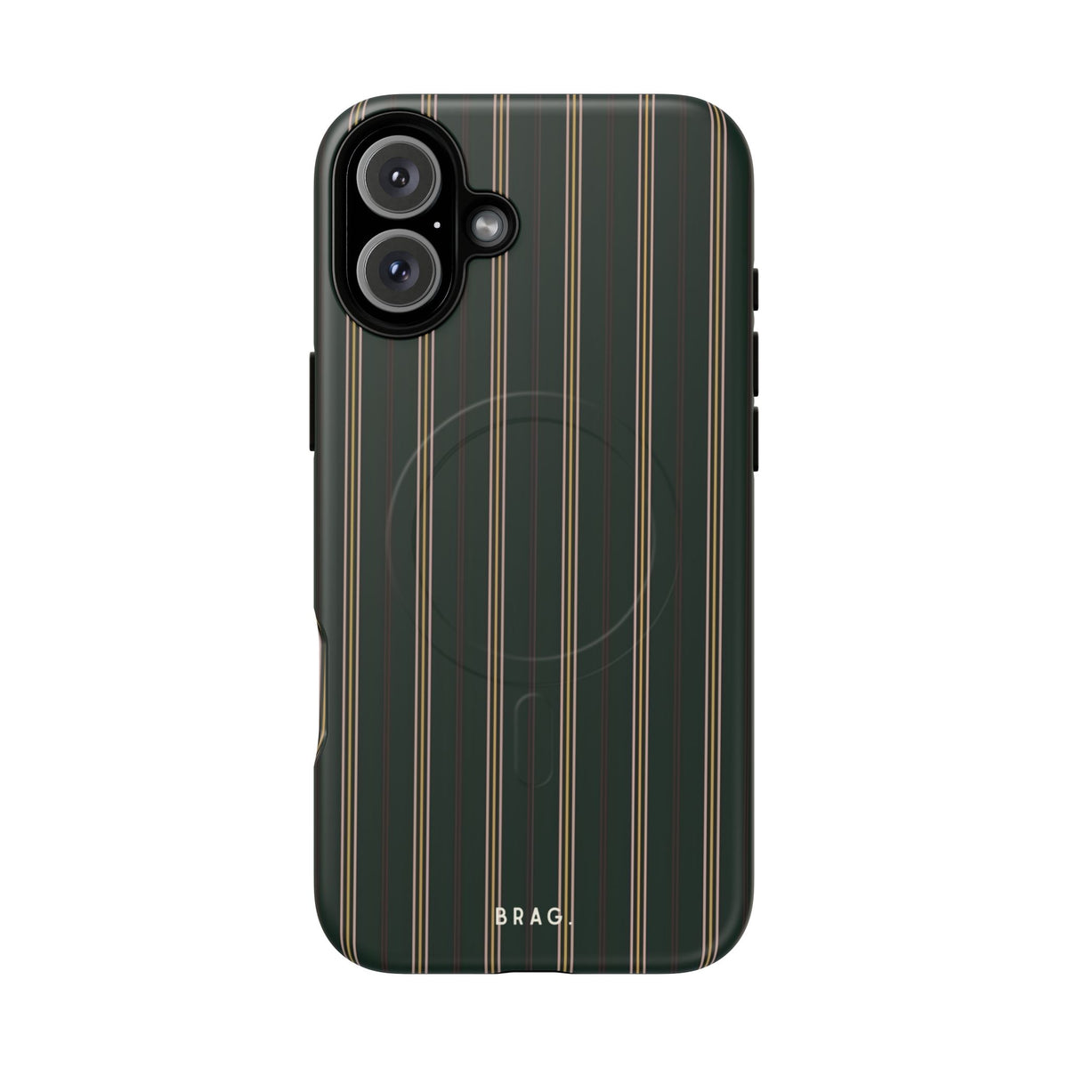 Vintage Pinstripe MagSafe Tough Phone Case — Magnetic Protective Cover