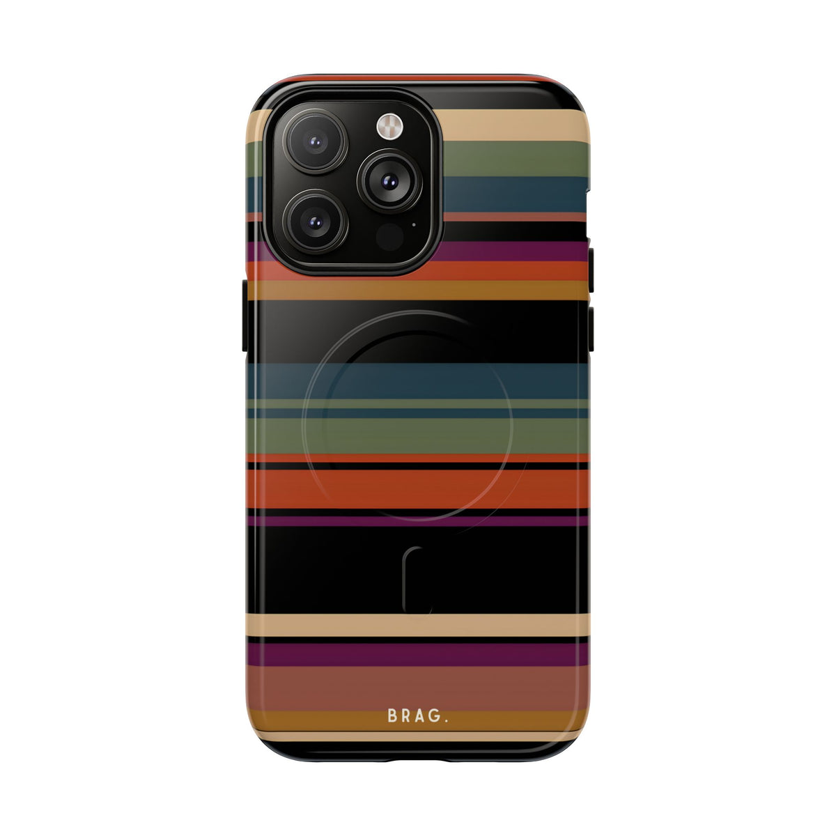 Market Stripe MagSafe Tough Phone Case — Magnetic Protective Cover