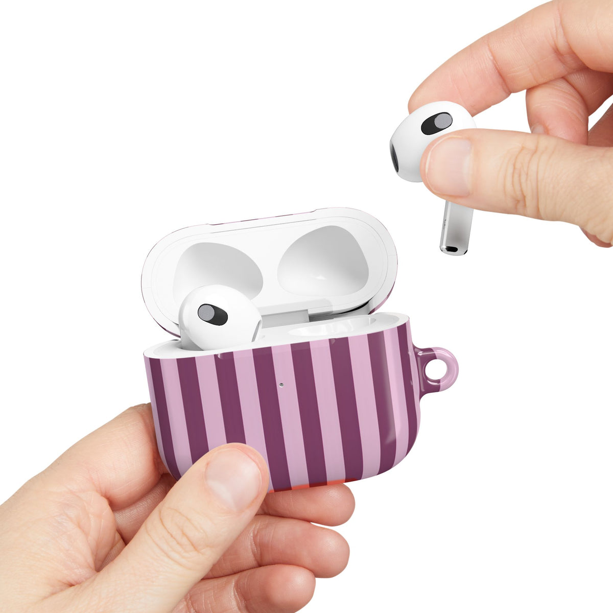 Pink Parade AirPod Case – Slim Protective Charging Case
