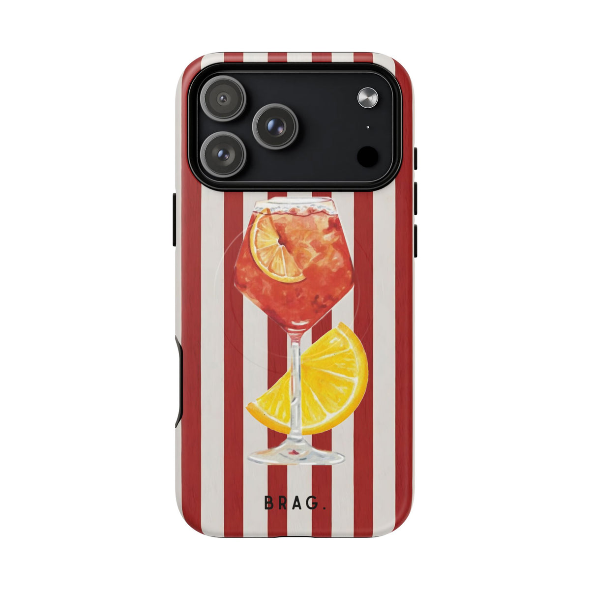 Aperol Spritz MagSafe Tough Phone Case — Magnetic Protective Cover