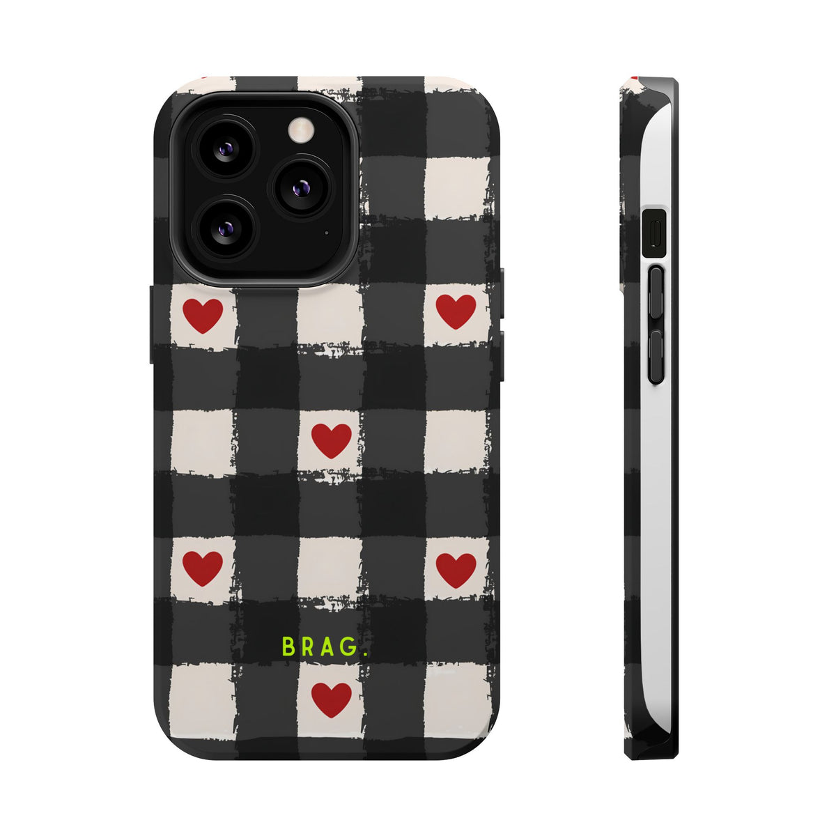 Lucky Heart Magnetic Impact-Resistant Phone Case
