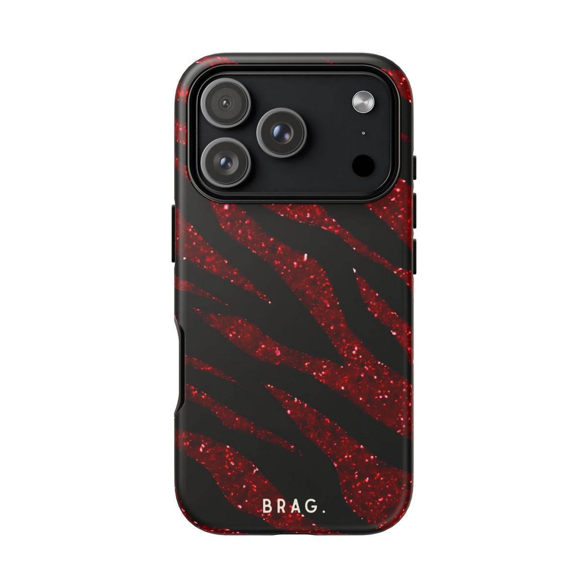 Red Tiger Tough Phone Case – Shockproof Protective iPhone Cover