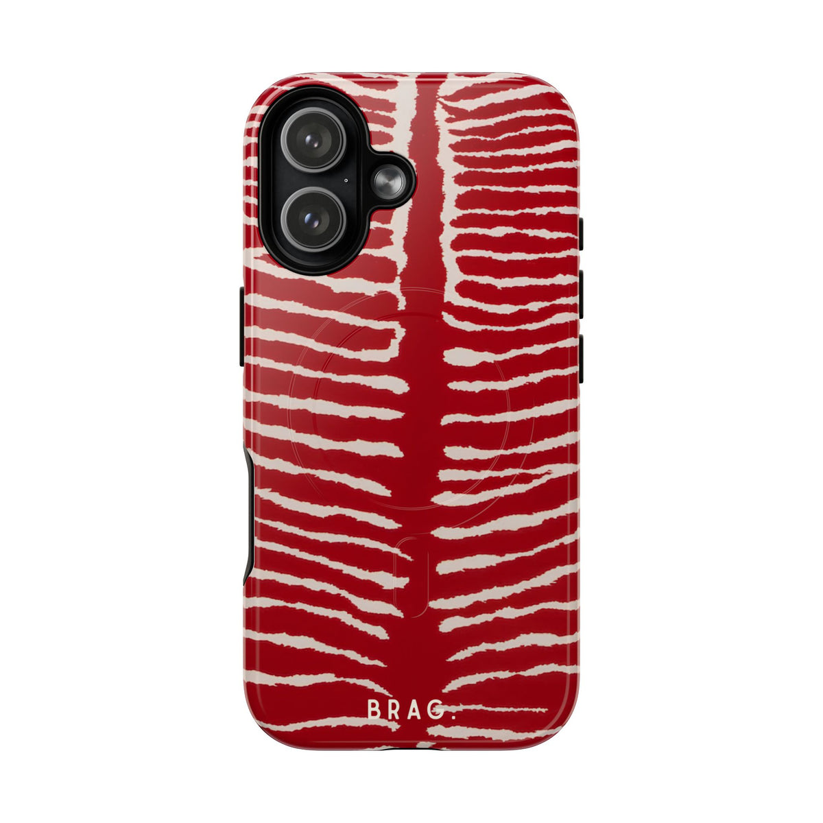 Striped Heat MagSafe Tough Phone Case — Magnetic Protective Cover