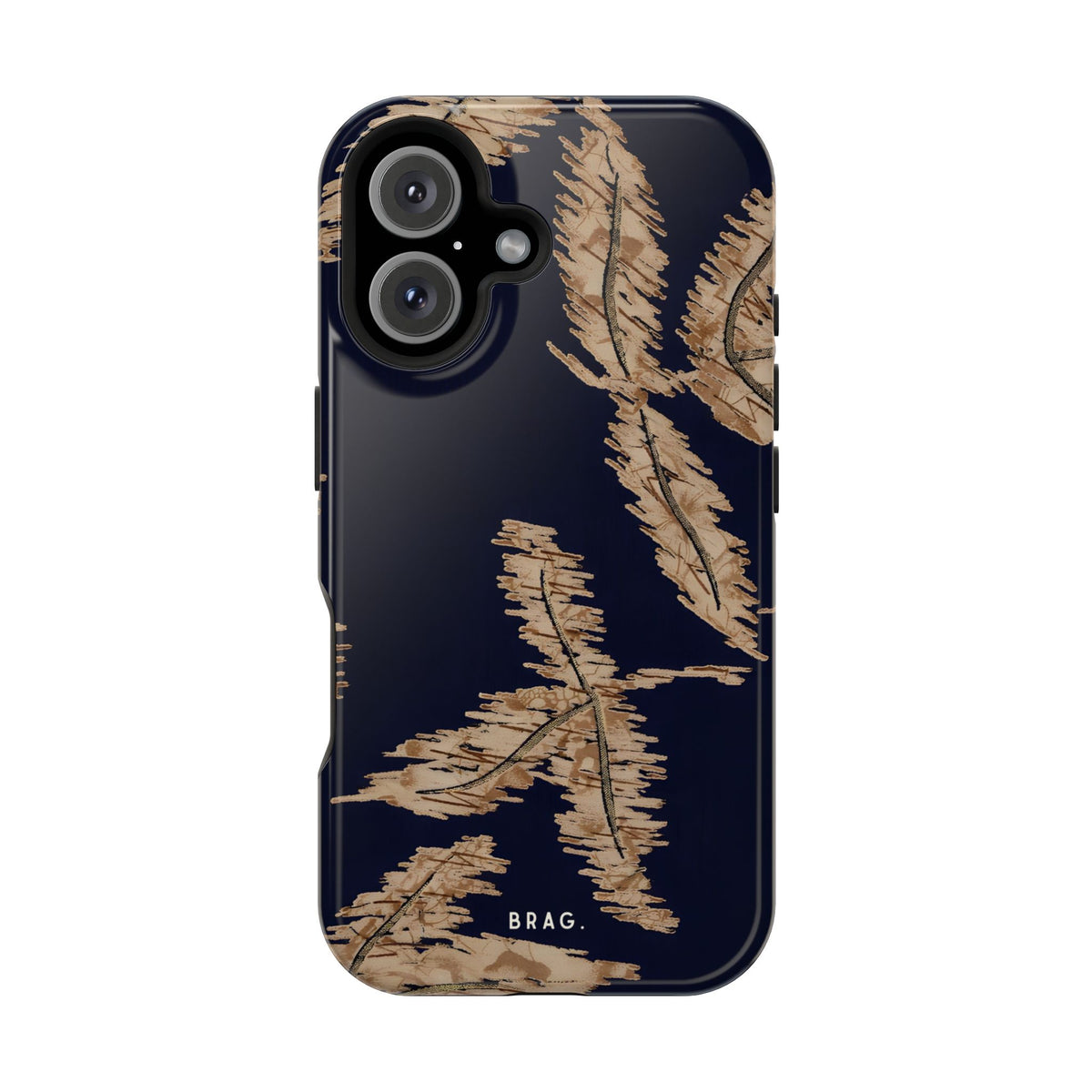 Golden Fern Magnetic Impact-Resistant Phone Case
