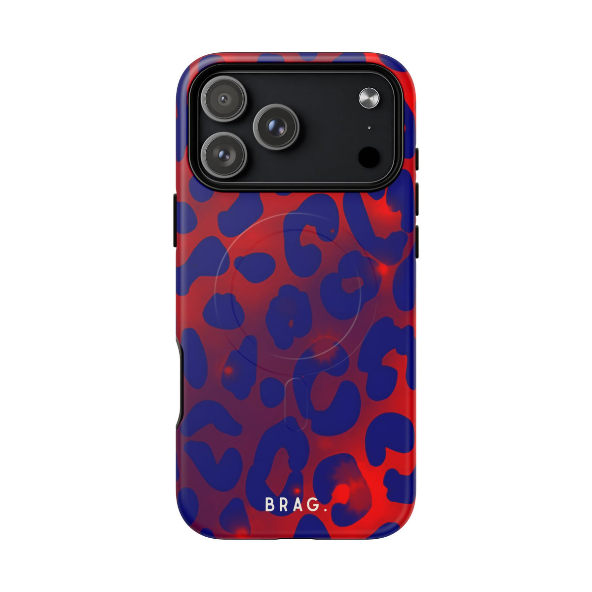 Electric Blue MagSafe Tough Phone Case — Magnetic Protective Cover
