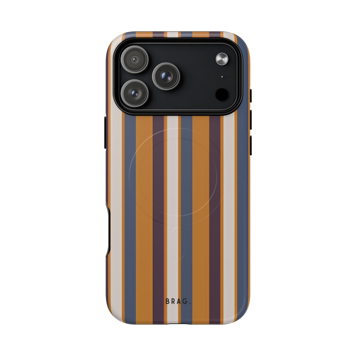 Sunset Stripe MagSafe Tough Phone Case — Magnetic Protective Cover