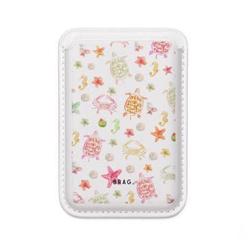 At The Beach MagSafe Vegan Wallet — Slim Phone Card Holder