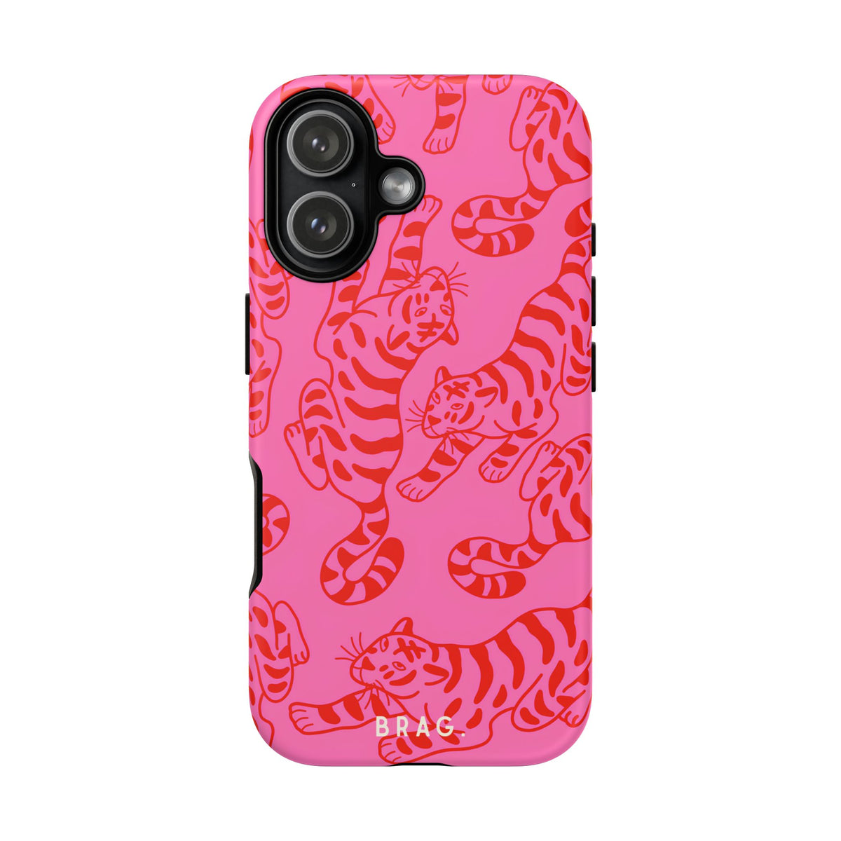 Tiger Lily Tough Phone Case – Shockproof Protective iPhone Cover