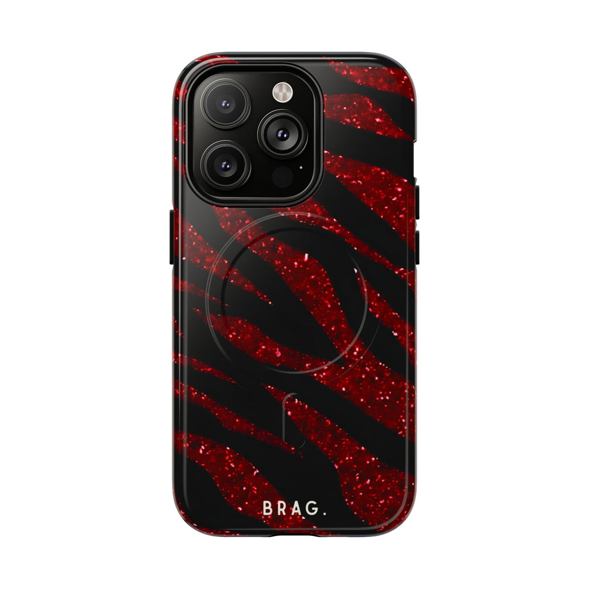 Red Tiger MagSafe Tough Phone Case — Magnetic Protective Cover