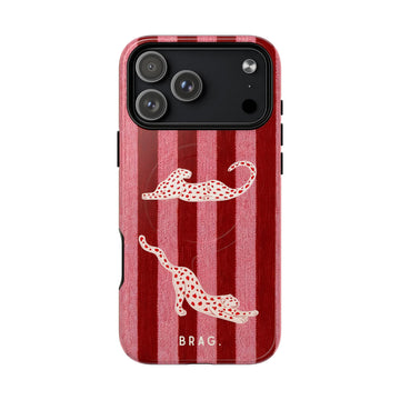Pink Safari MagSafe Tough Phone Case — Magnetic Protective Cover