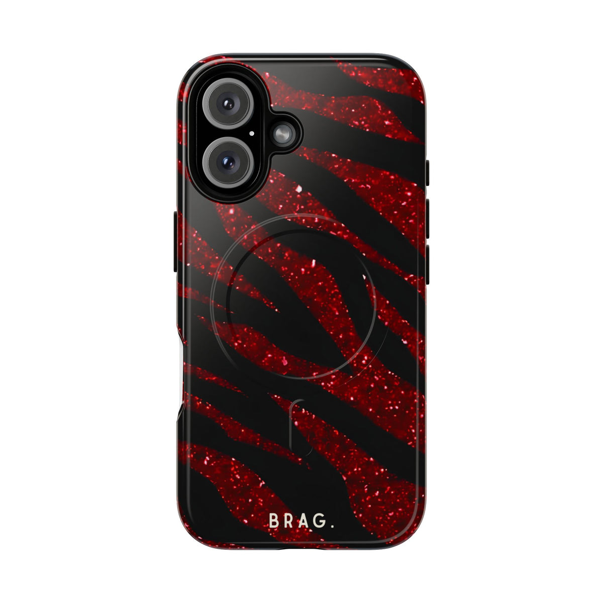 Red Tiger MagSafe Tough Phone Case — Magnetic Protective Cover