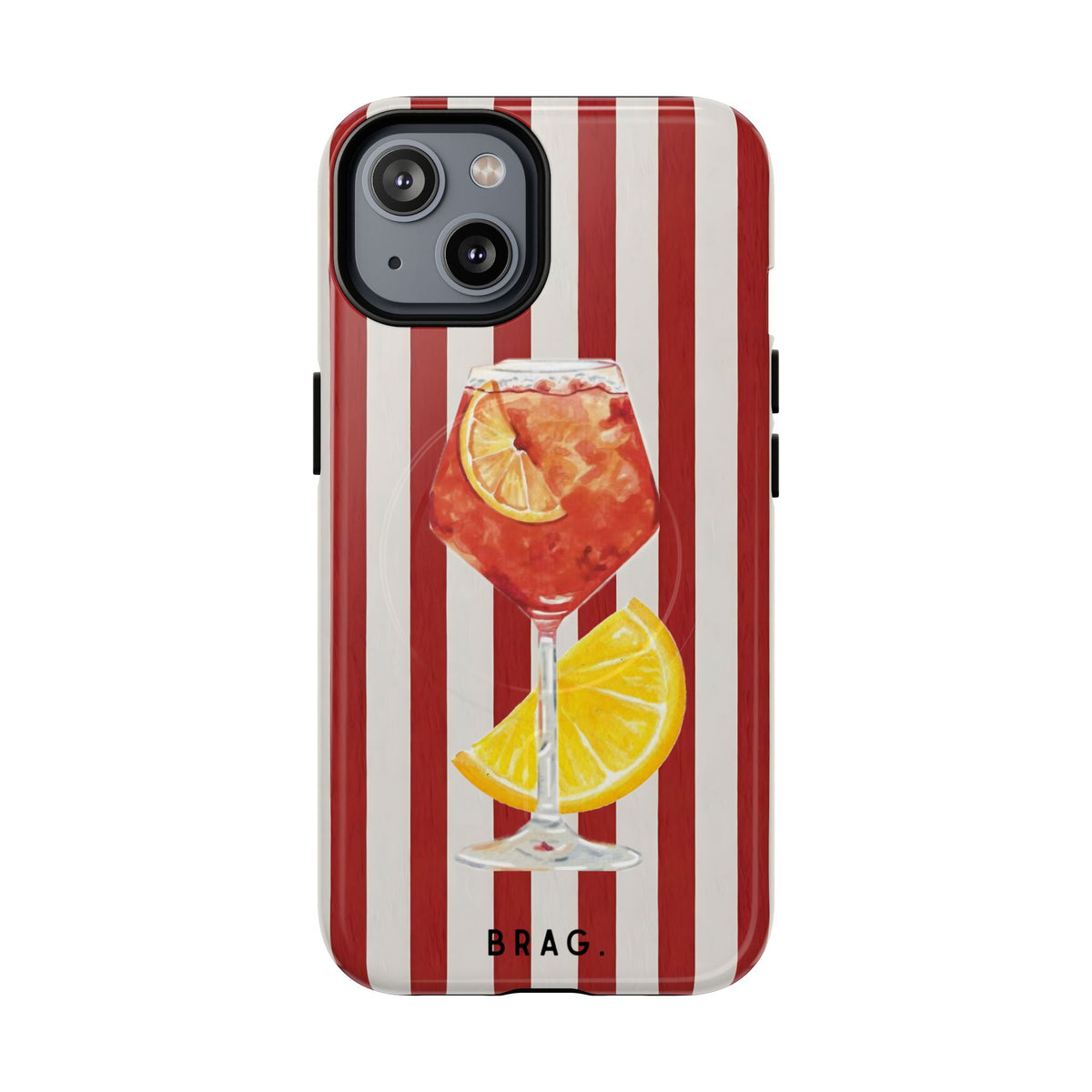 Aperol Spritz MagSafe Tough Phone Case — Magnetic Protective Cover