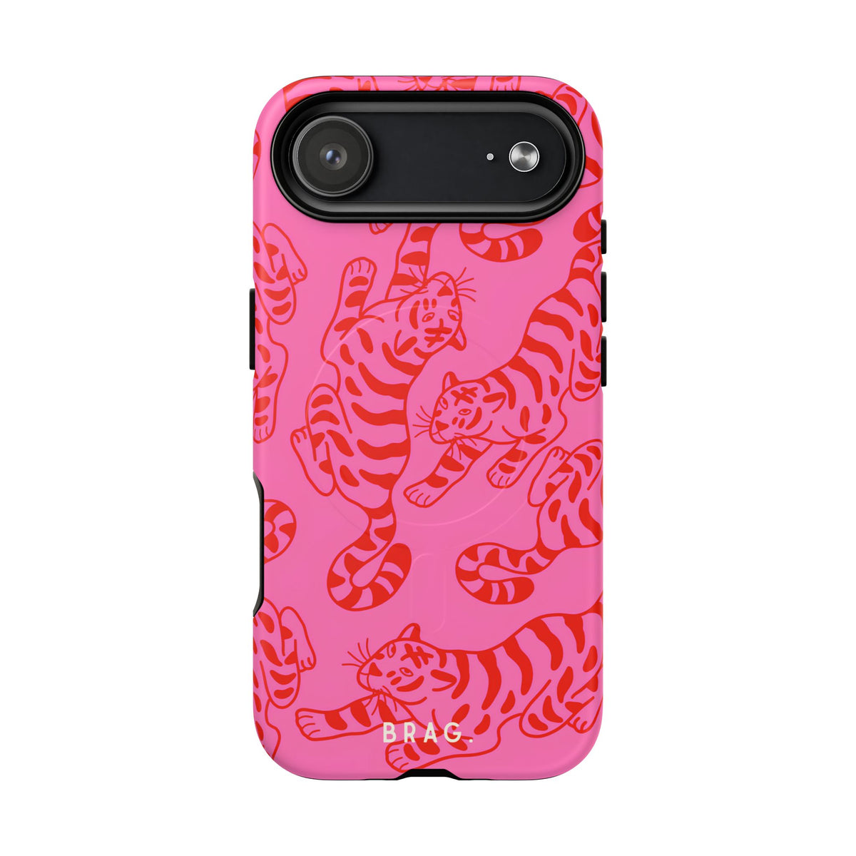 Tiger Lily MagSafe Tough Phone Case — Magnetic Protective Cover