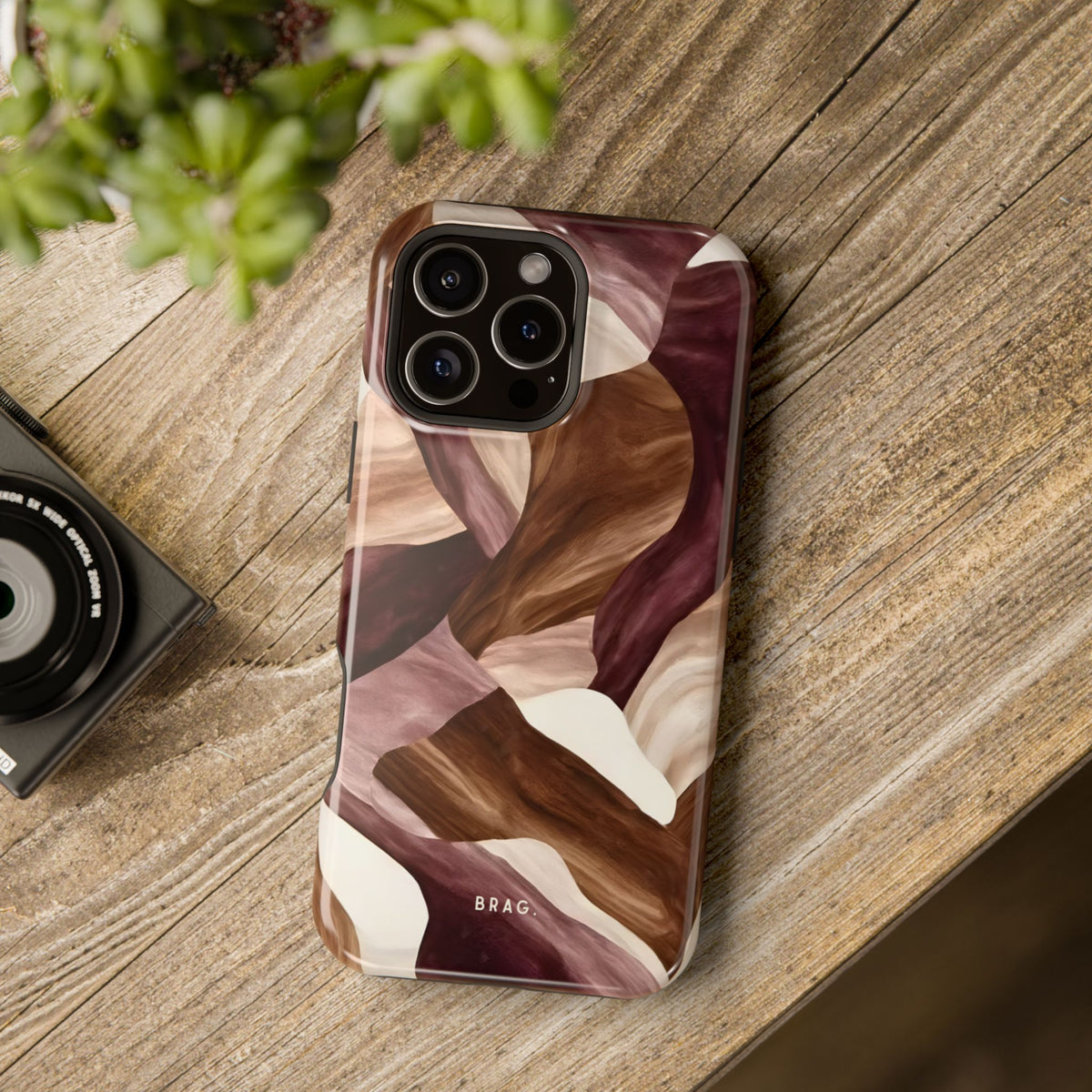 Marble Muse Magnetic Impact-Resistant Phone Case