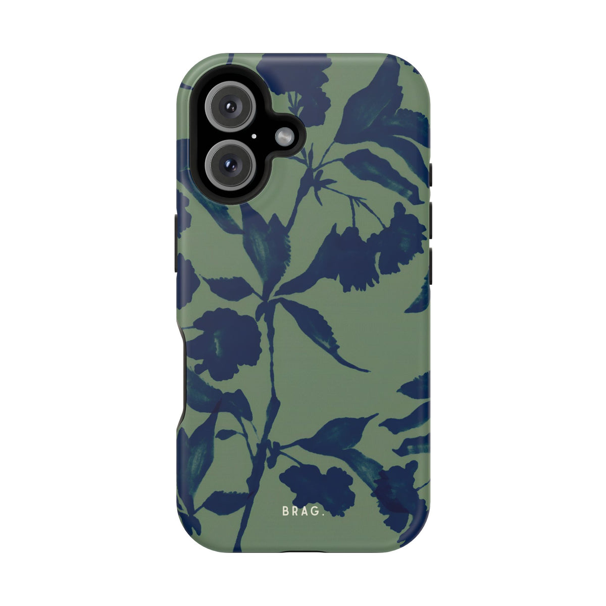Sage Bloom Magnetic Impact-Resistant Phone Case