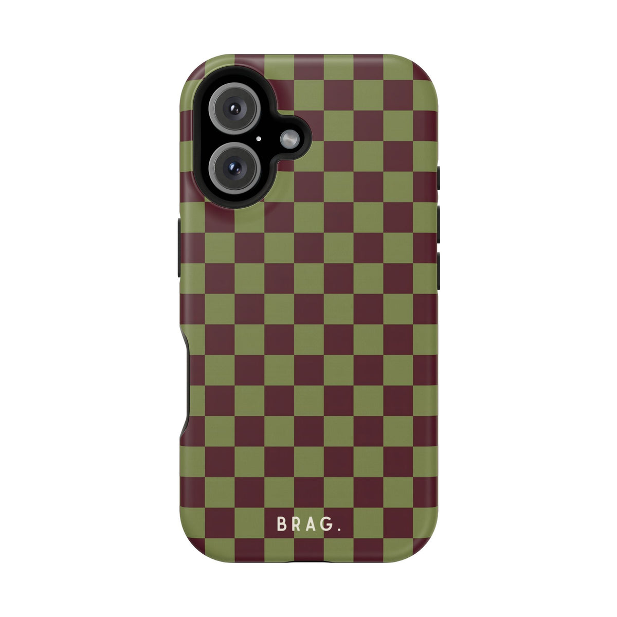 Lucky Check Magnetic Impact-Resistant Phone Case