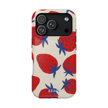 Strawberry Field Magnetic Impact-Resistant Phone Case