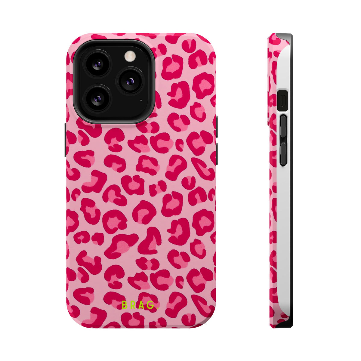 Pink Prowl Magnetic Impact-Resistant Phone Case