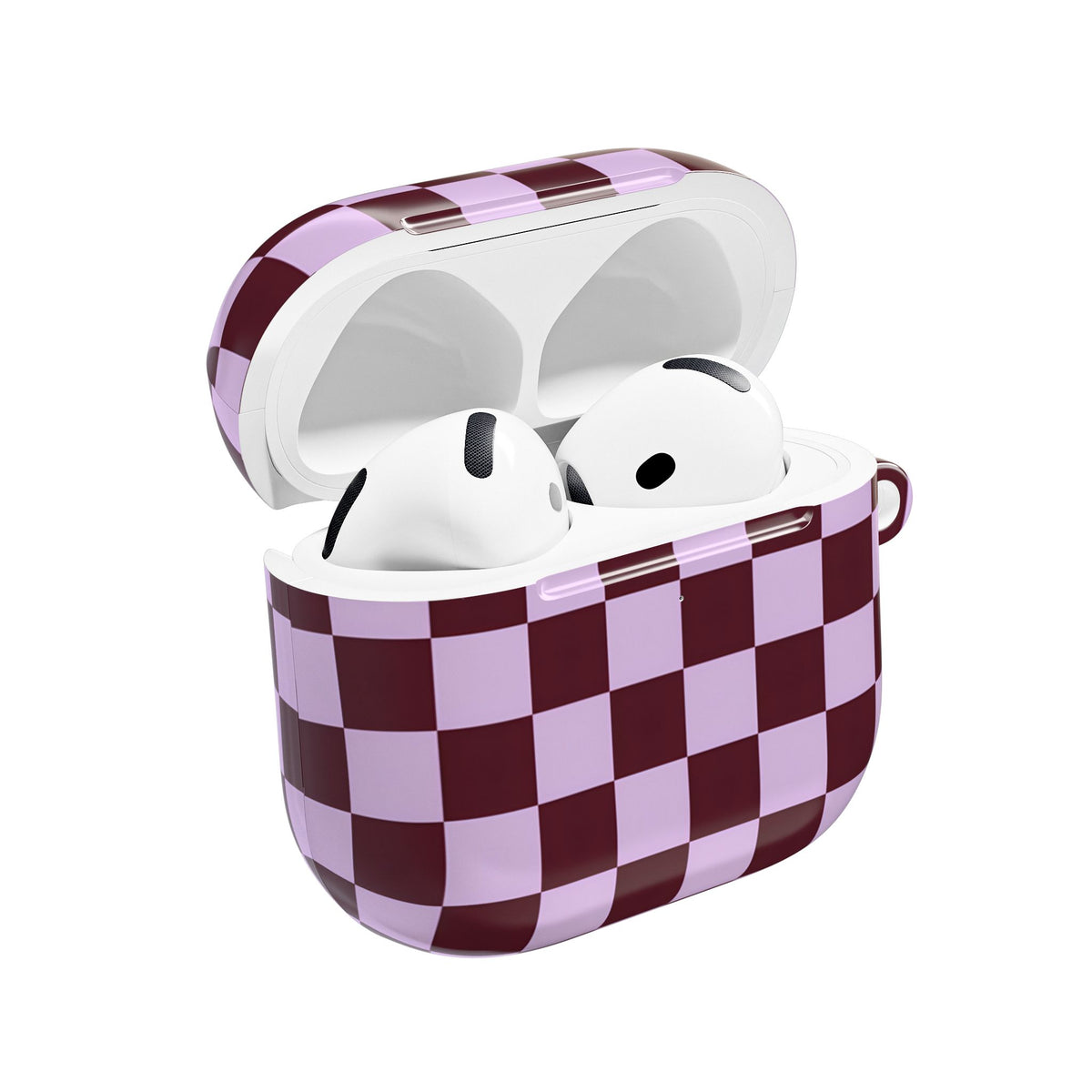 Cherry Check AirPod Case – Slim Protective Charging Case