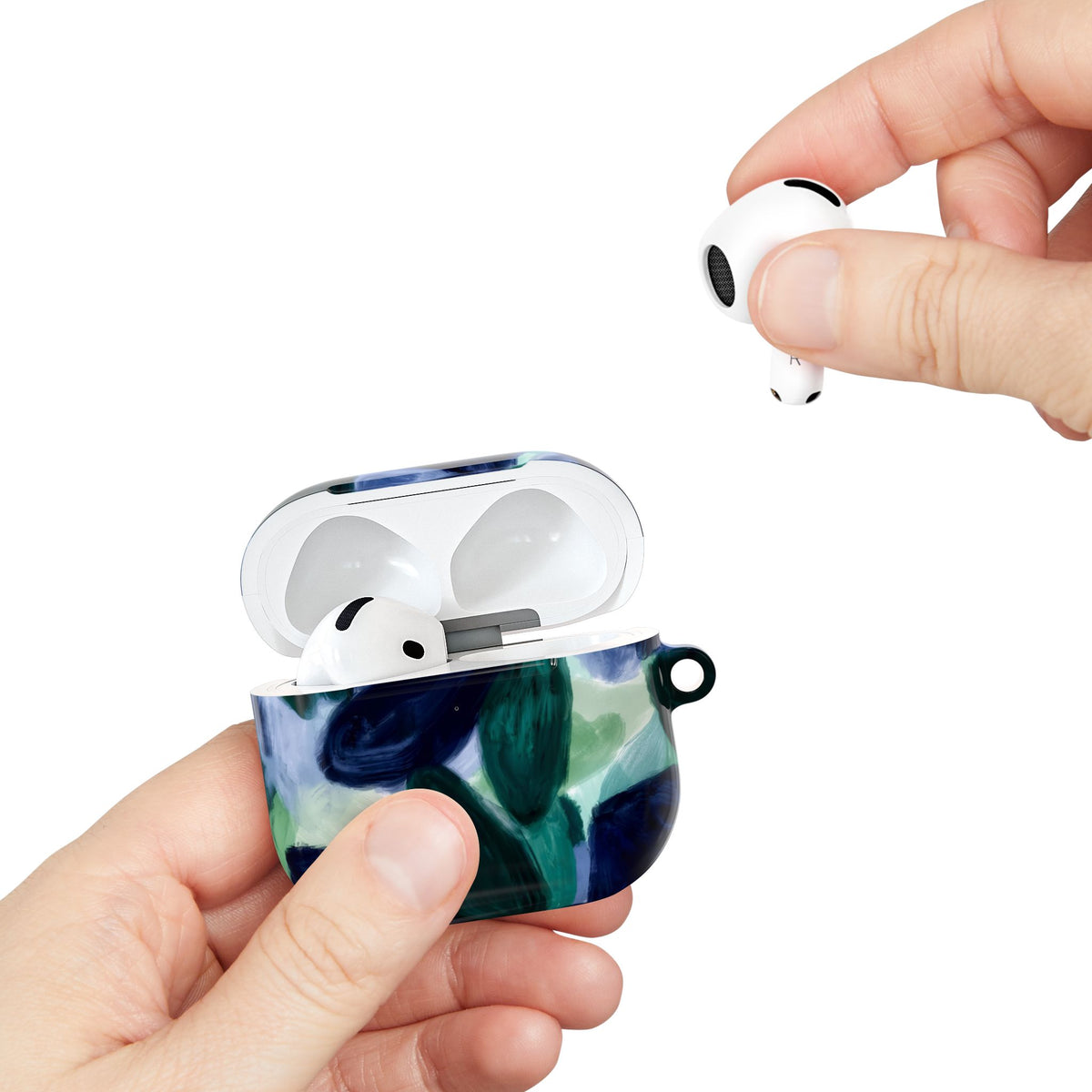Indigo Garden AirPod Case – Slim Protective Charging Case