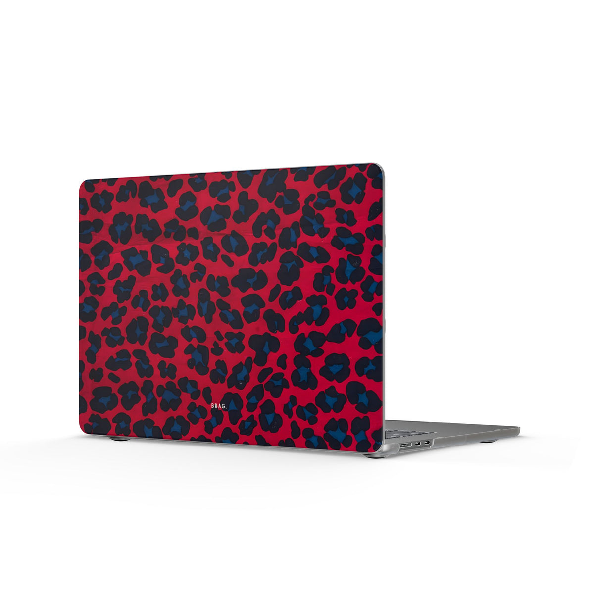 Red Panther Matte MacBook Case — Slim Protective Laptop Cover