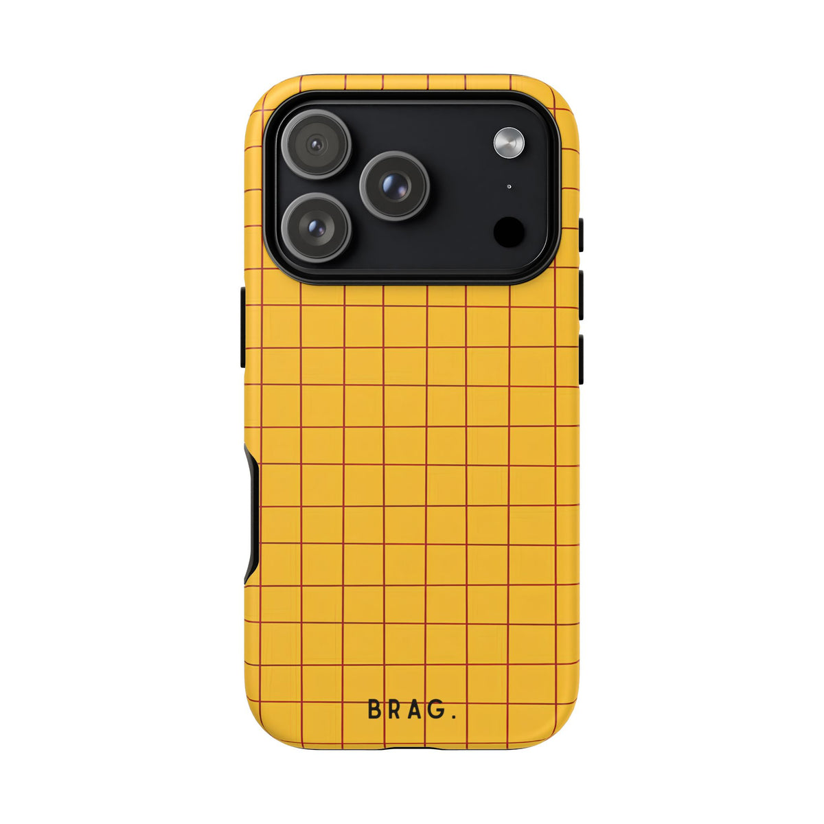 Cheese Grid Tough Phone Case – Shockproof Protective iPhone Cover