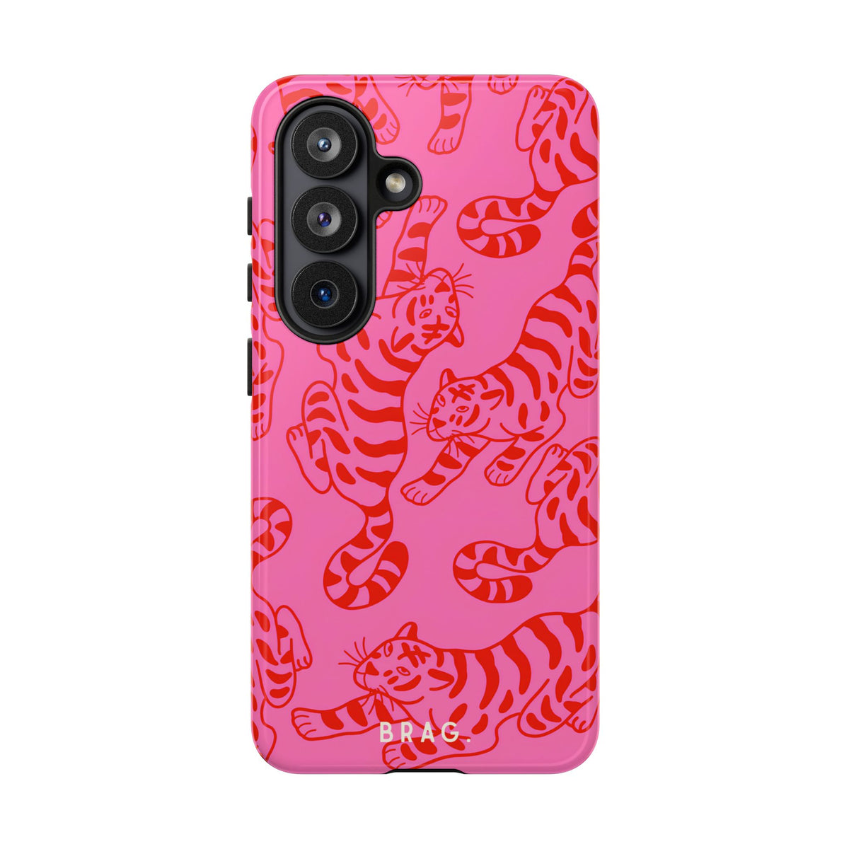 Tiger Lily Tough Phone Case – Shockproof Protective iPhone Cover