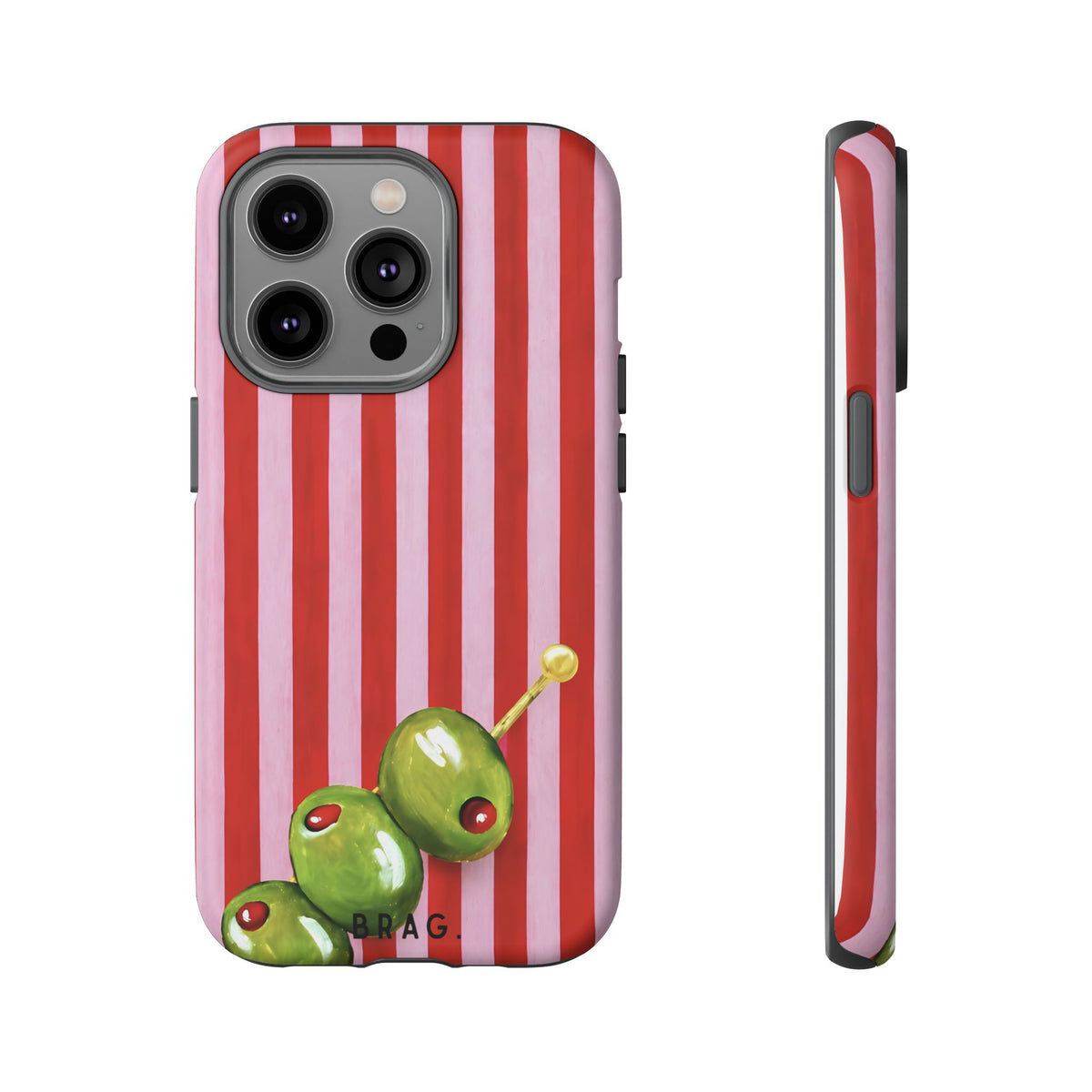 Olive Affair Tough Phone Case – Shockproof Protective iPhone Cover