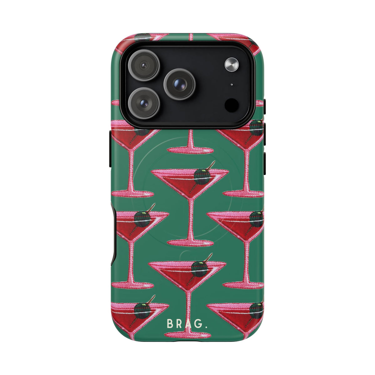 Pink Martini MagSafe Tough Phone Case — Magnetic Protective Cover