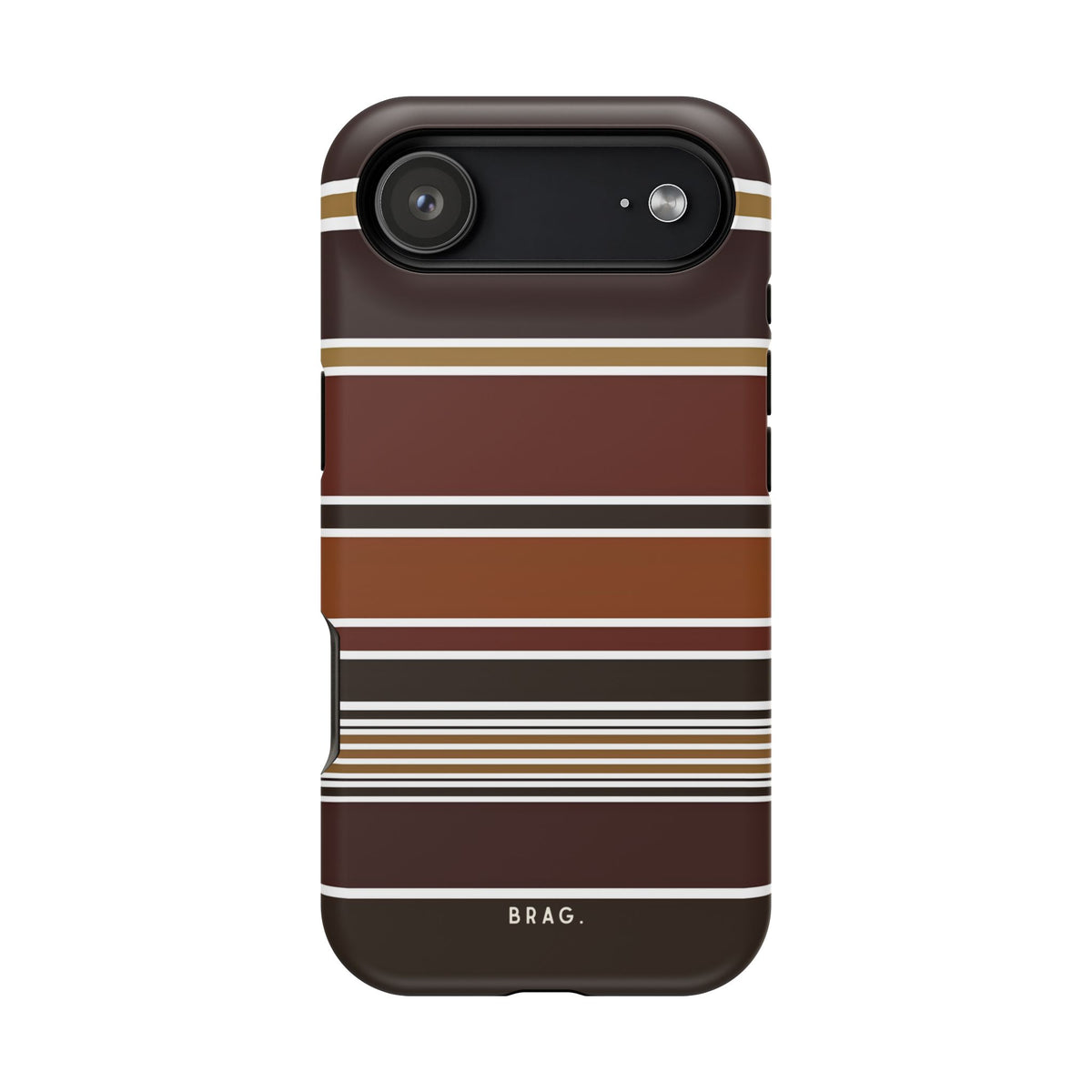 Cocoa Line Magnetic Impact-Resistant Phone Case