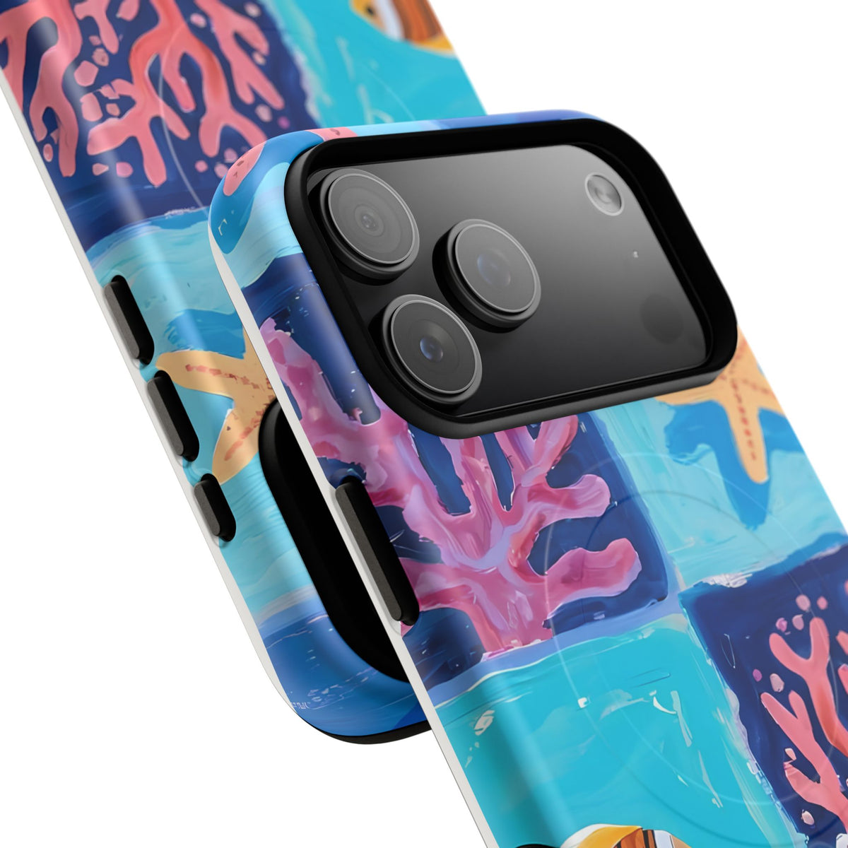 Coral Bay MagSafe Tough Phone Case — Magnetic Protective Cover