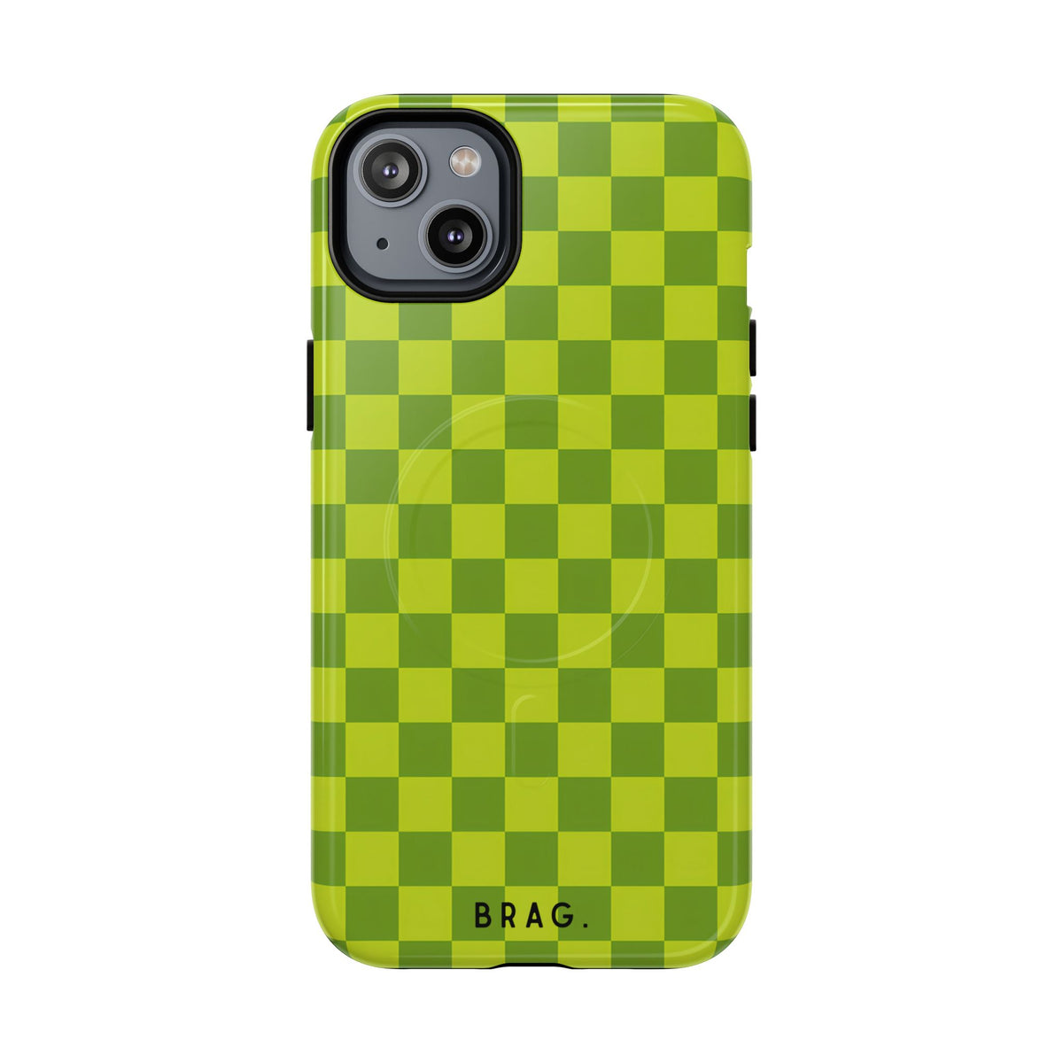 Lime Crush MagSafe Tough Phone Case — Magnetic Protective Cover