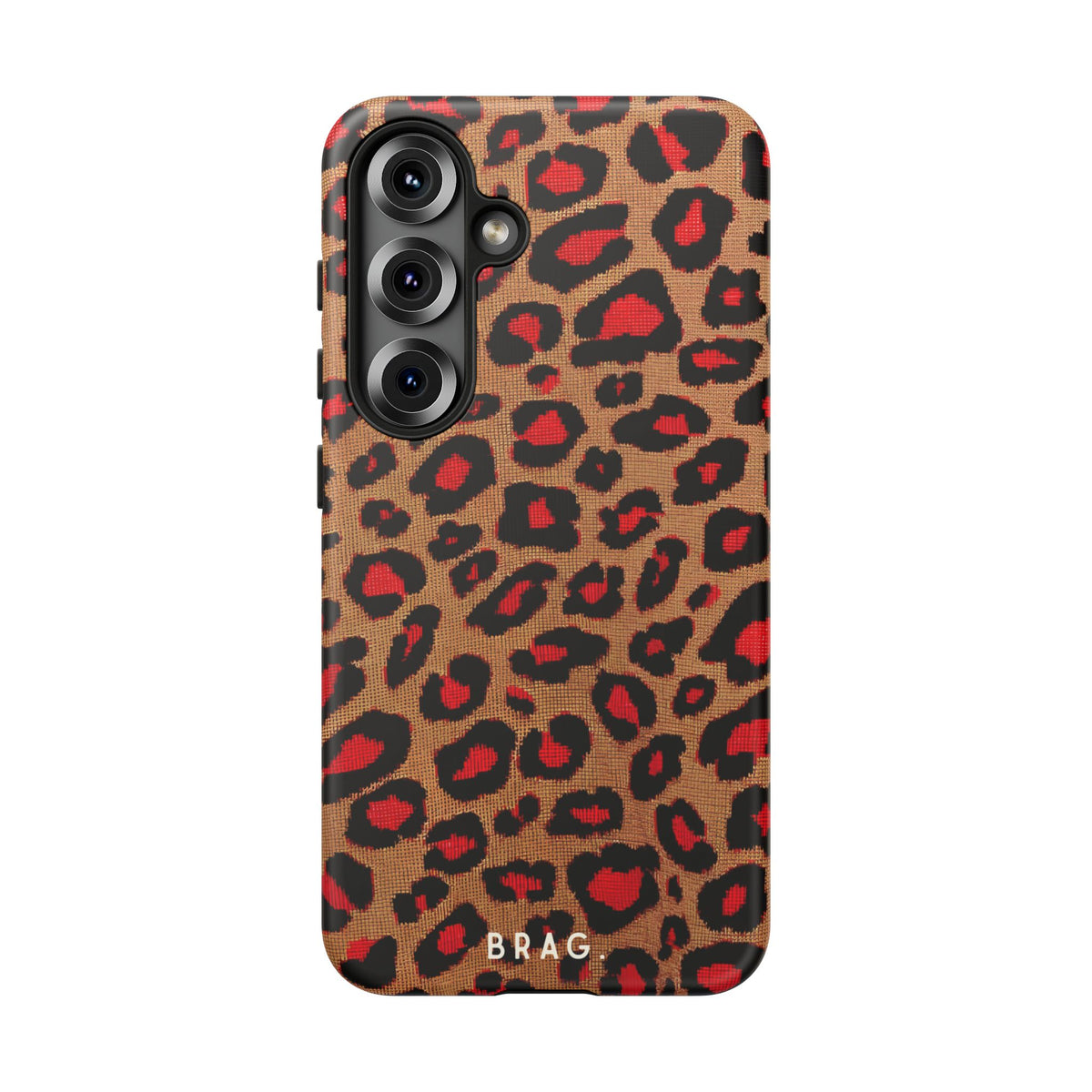 Fire Leo Leopard Tough Phone Case – Shockproof Protective iPhone Cover