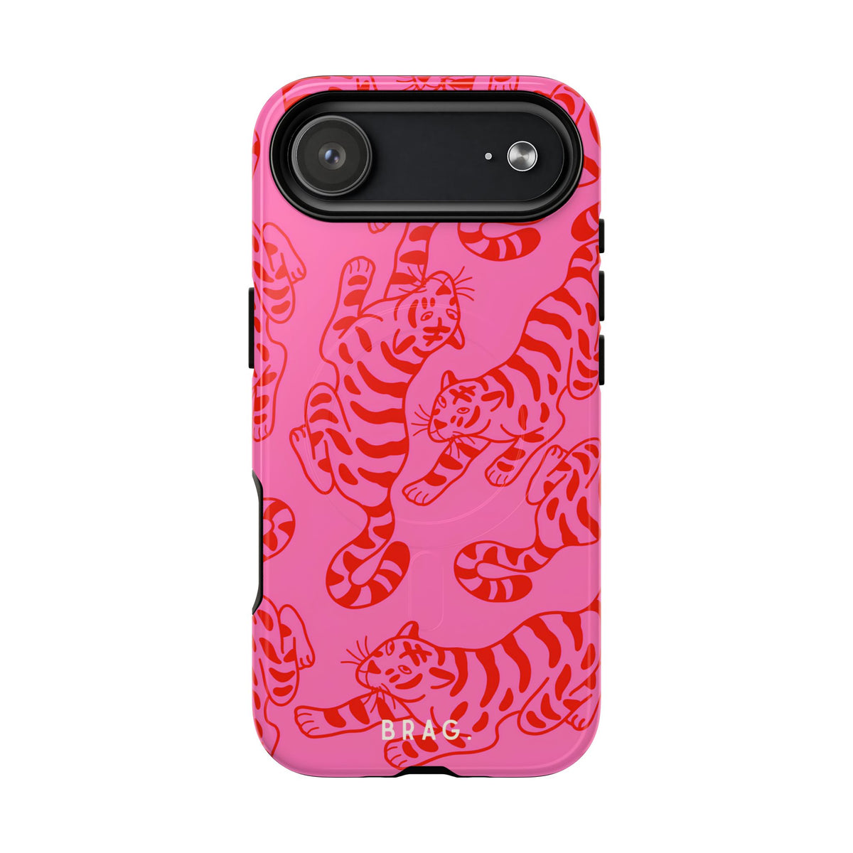Tiger Lily MagSafe Tough Phone Case — Magnetic Protective Cover