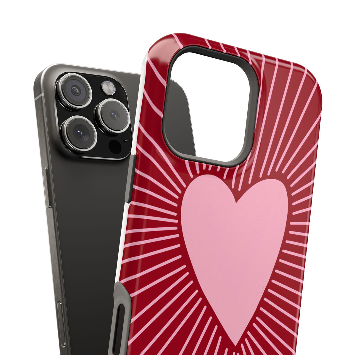 Heart Rush Magnetic Impact-Resistant Phone Case