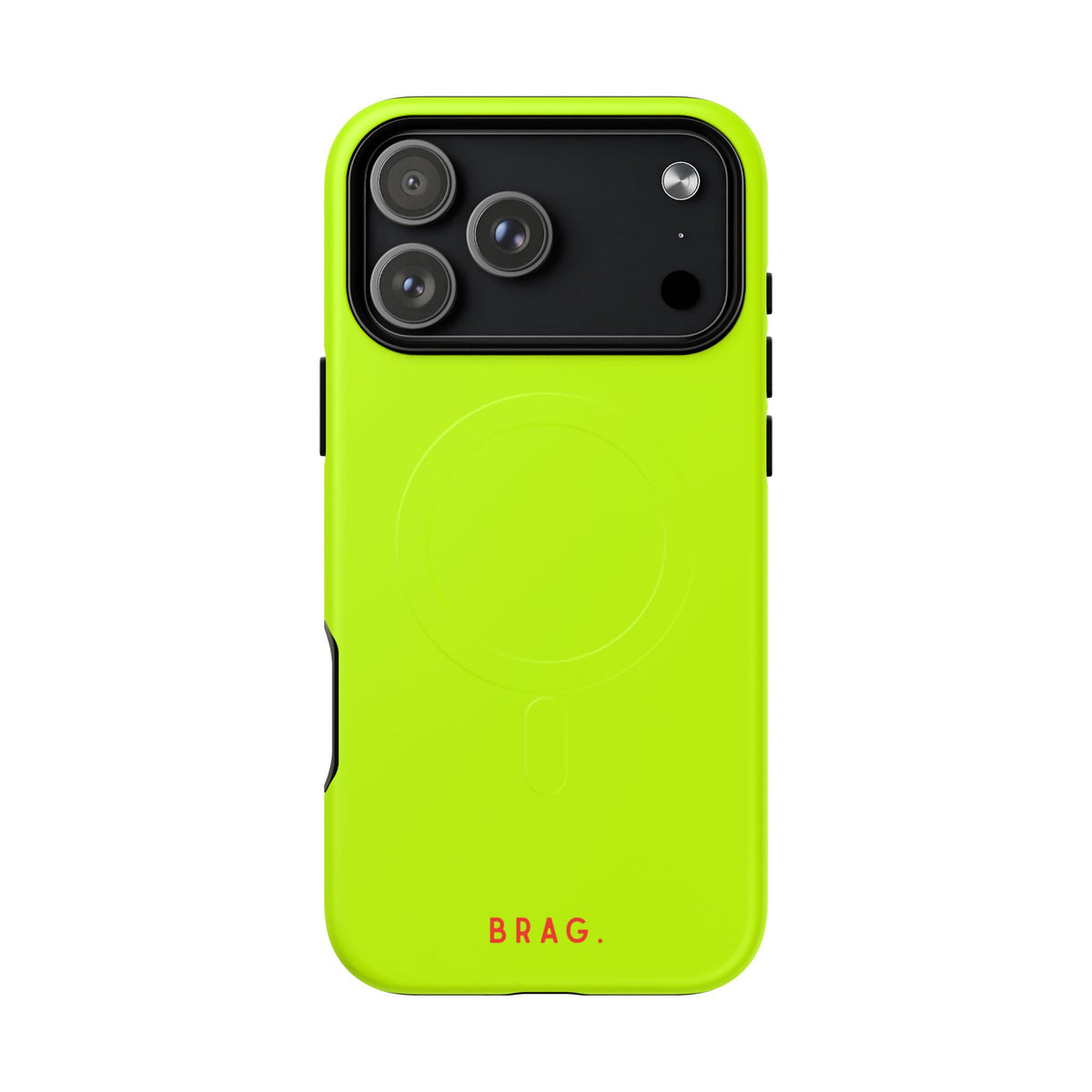 Brag Neon MagSafe Tough Phone Case — Magnetic Protective Cover